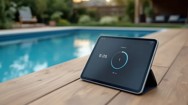 Smart pool – automation, dosering och hemautomation